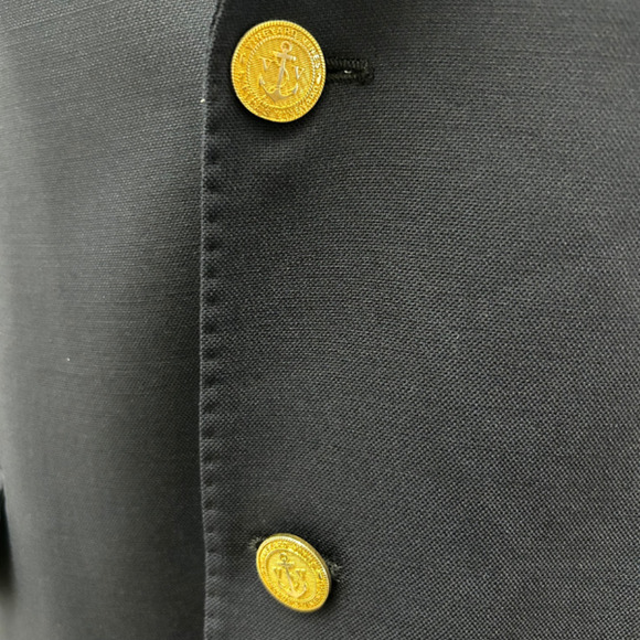 Vineyard Vines by Shep & Ian Boathouse Performance Wool Navy Blazer Size 44L - Picture 9 of 15